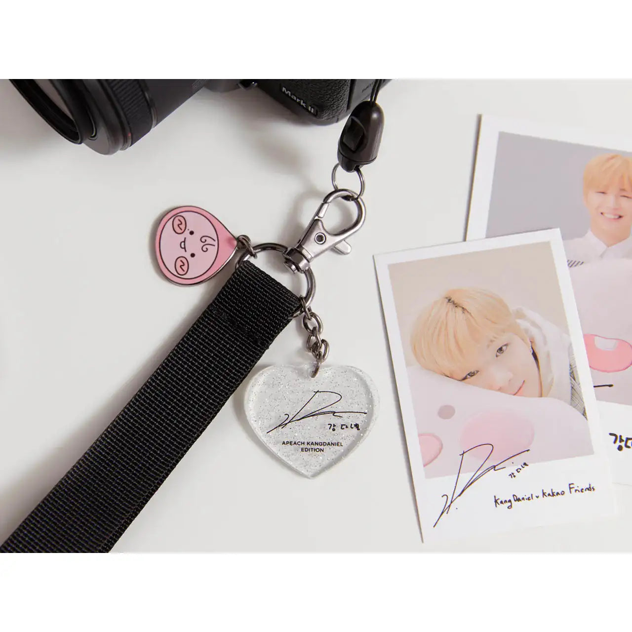 Apeach x KangDaniel - Apeach Strap Keyring - Apeach x KangDaniel - Accessories - Harumio