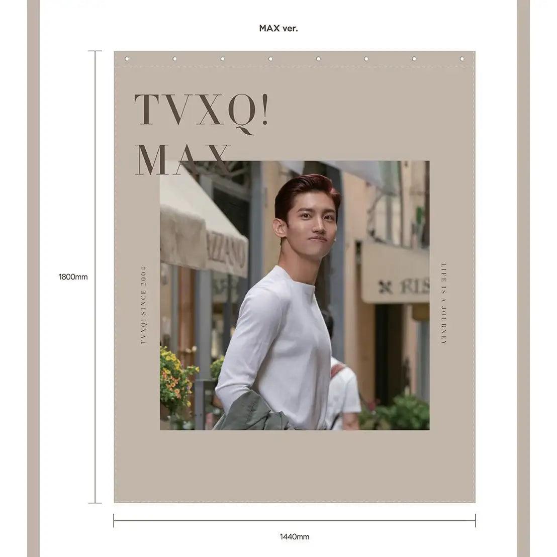 TVXQ - Shower Curtain - Limited Edition - TVXQ - Accessories - Harumio