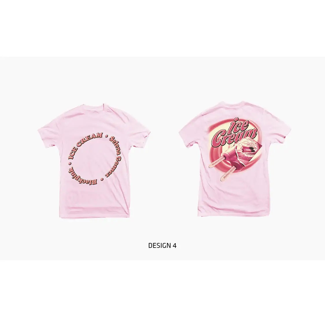 BlackPink - Ice Cream Short Sleeve T-Shirt Type 1 - BlackPink - T-shirts - Harumio