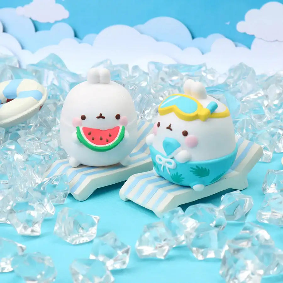 Molang - Official Merch - Summer Vacation Doll Figures - Molang - Accessories - Harumio