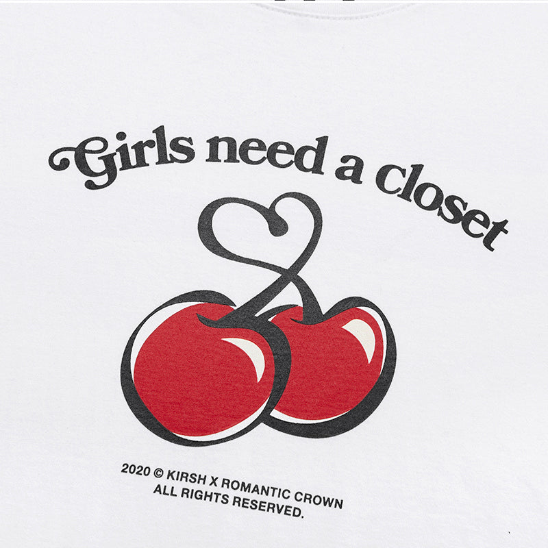 RMTCRW x Kirsh - GNAC Heart Cherry T-Shirt