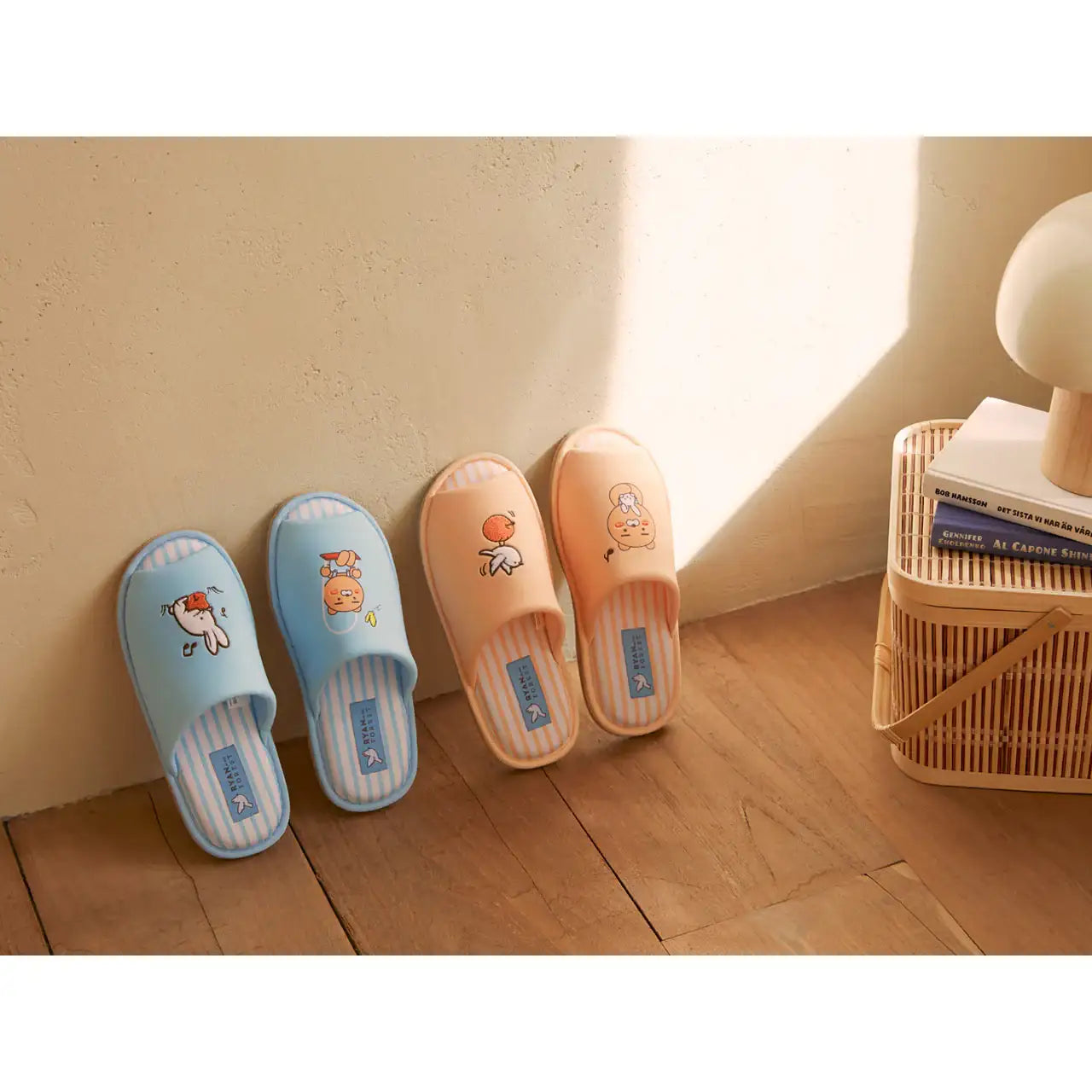 Kakao Friends - Ryan in the Forest Soft Slippers - Kakao Friends - Footwear - Harumio