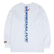 Buried Alive - New Logo White Long Sleeve Shirt - Buried Alive - Clothing - Harumio