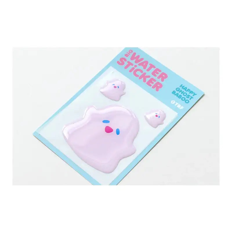 The Recorder Factory - Happy Ghost Baboo Big Water Sticker - The Recorder Factory - Accessories - Harumio