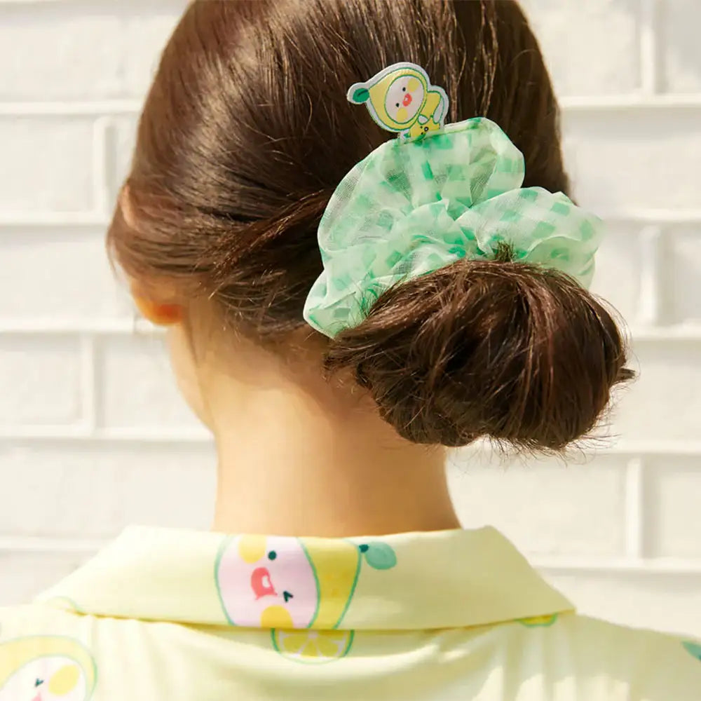 Kakao Friends - Lemon Terrace Scrunchy - Kakao Friends - Accessories - Harumio