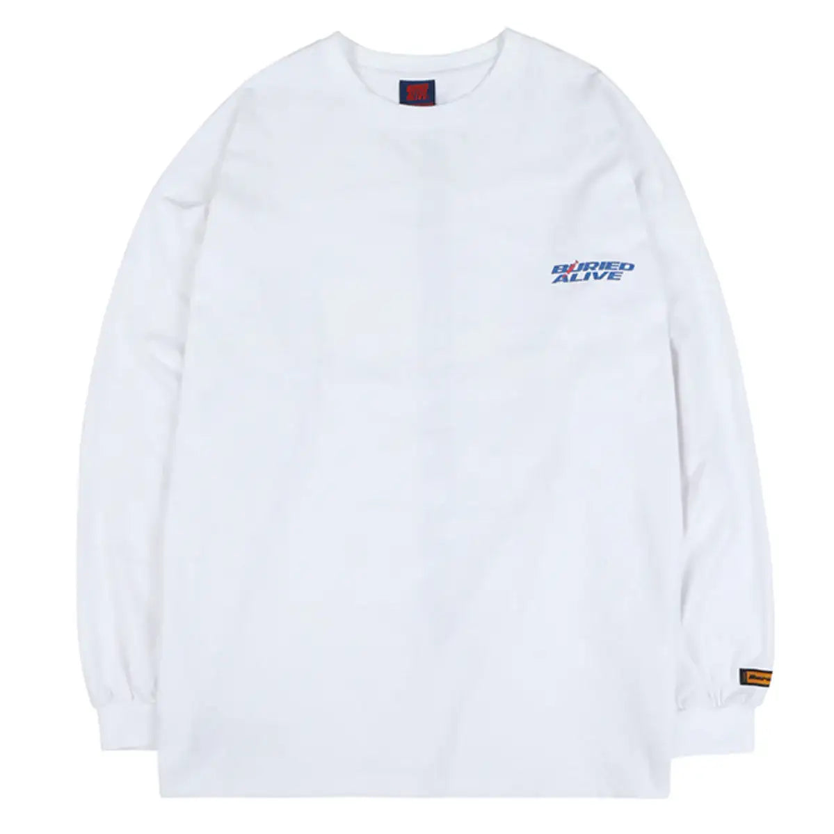 Buried Alive - New Logo White Long Sleeve Shirt - Buried Alive - Clothing - Harumio