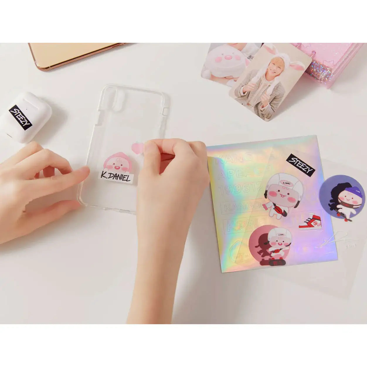 Apeach x KangDaniel - Apeach Sticker Set - Apeach x KangDaniel - Accessories - Harumio
