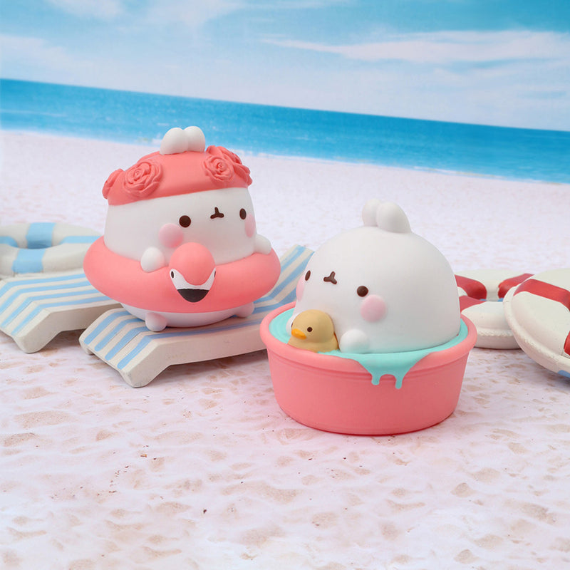 Molang - Official Merch - Summer Vacation Doll Figures