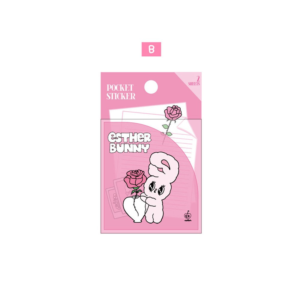 Esther Bunny - Pocket Sticker