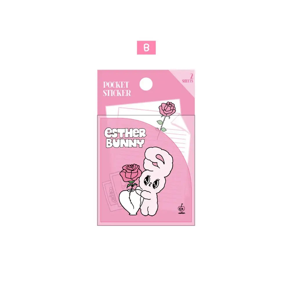 Esther Bunny - Pocket Sticker - Esther Bunny - Accessories - Harumio