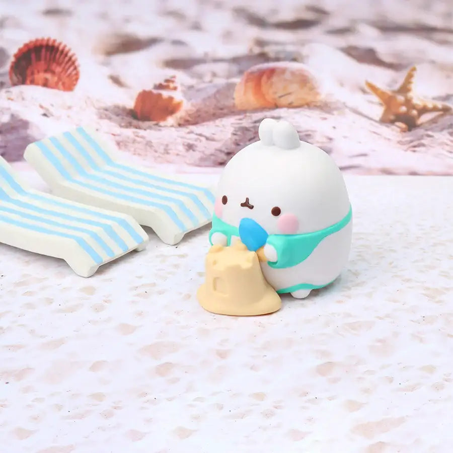 Molang - Official Merch - Summer Vacation Doll Figures - Molang - Accessories - Harumio