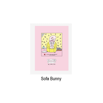 Esther Bunny - Mini Saddle Notebook