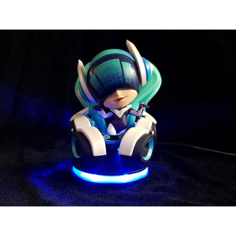 League of Legends - DJ Sona Figurine with LED Base