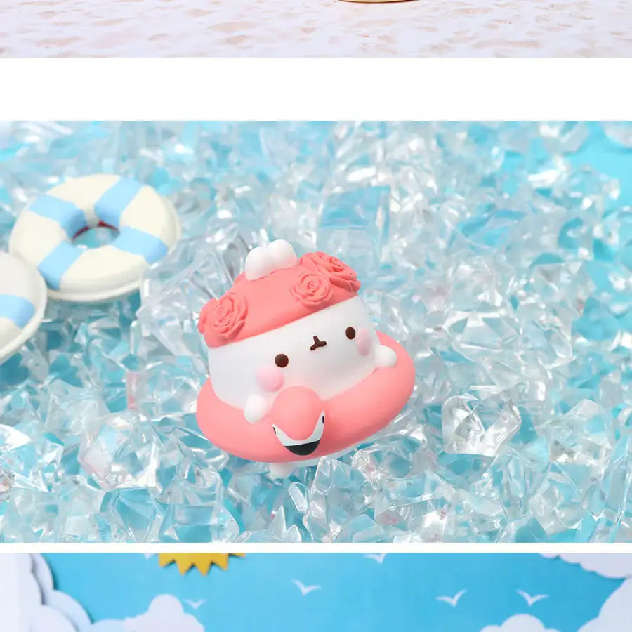 Molang - Official Merch - Summer Vacation Doll Figures - Molang - Accessories - Harumio