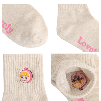 SHOOPEN x Yumi's Cells - Embroidery Socks