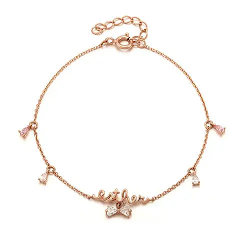Clue X Esther Bunny - Simple Daily Silver Bracelet - CLUE - Accessories - Harumio