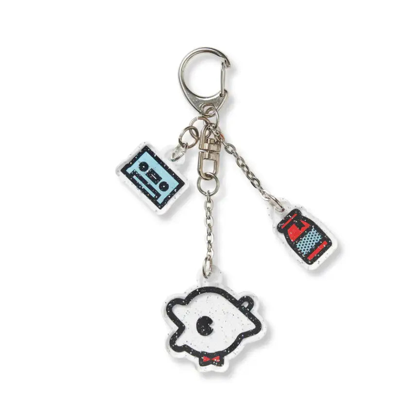 Spoonz - Glitter Acrylic Key Ring - Spoonz - Accessories - Harumio