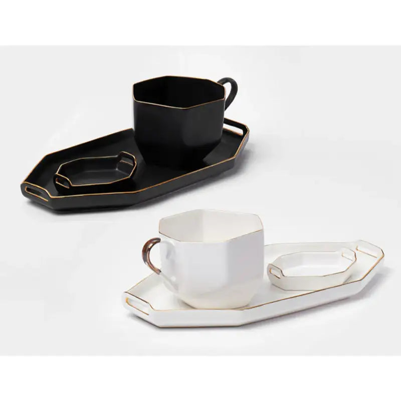 Chaora - Piece Cappuccino Cup & Plate Set - Chaora - Tableware - Harumio