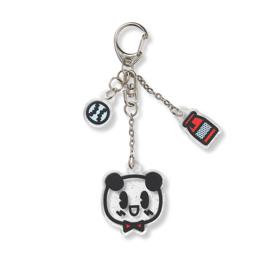 Spoonz - Glitter Acrylic Key Ring