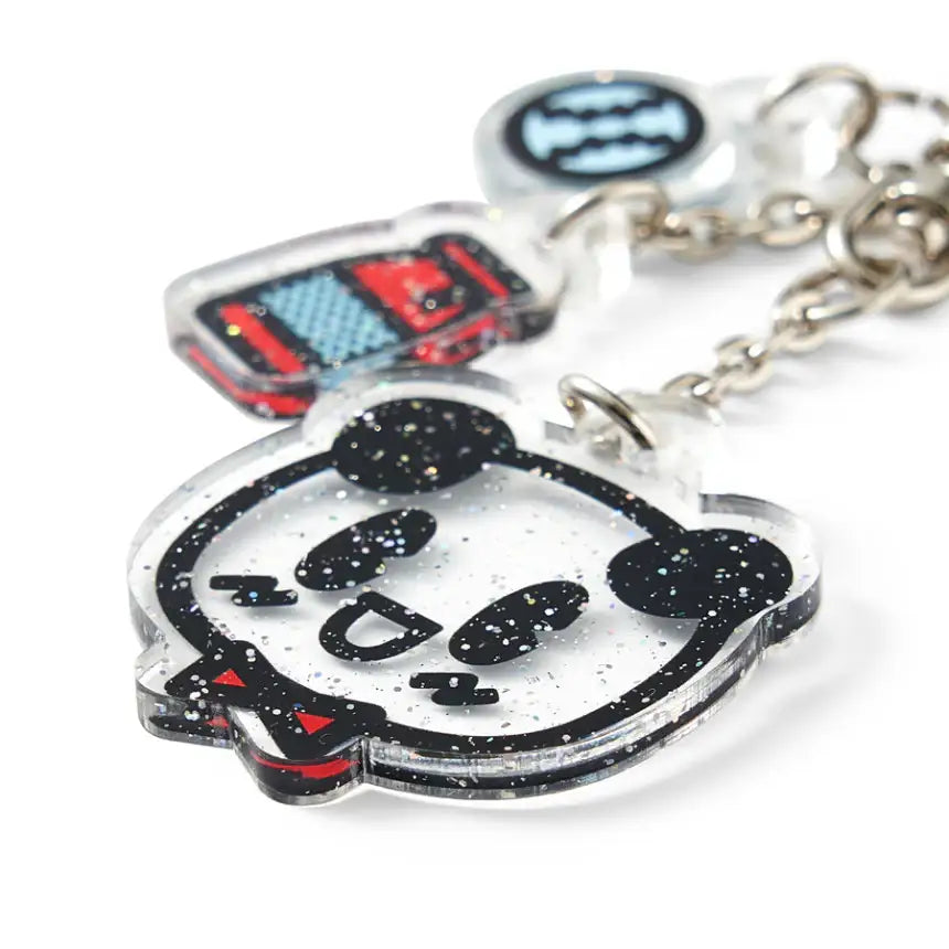 Spoonz - Glitter Acrylic Key Ring - Spoonz - Accessories - Harumio