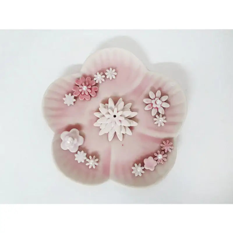 OSON - Handmade Flower Shaped Plate & Holder - OSON - Tableware - Harumio