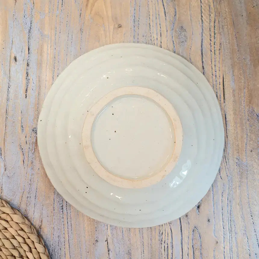 Bosan Pottery - Bone White Porcelain Noodle Bowl - Bosan Pottery - Home & Living, Accessories - Harumio