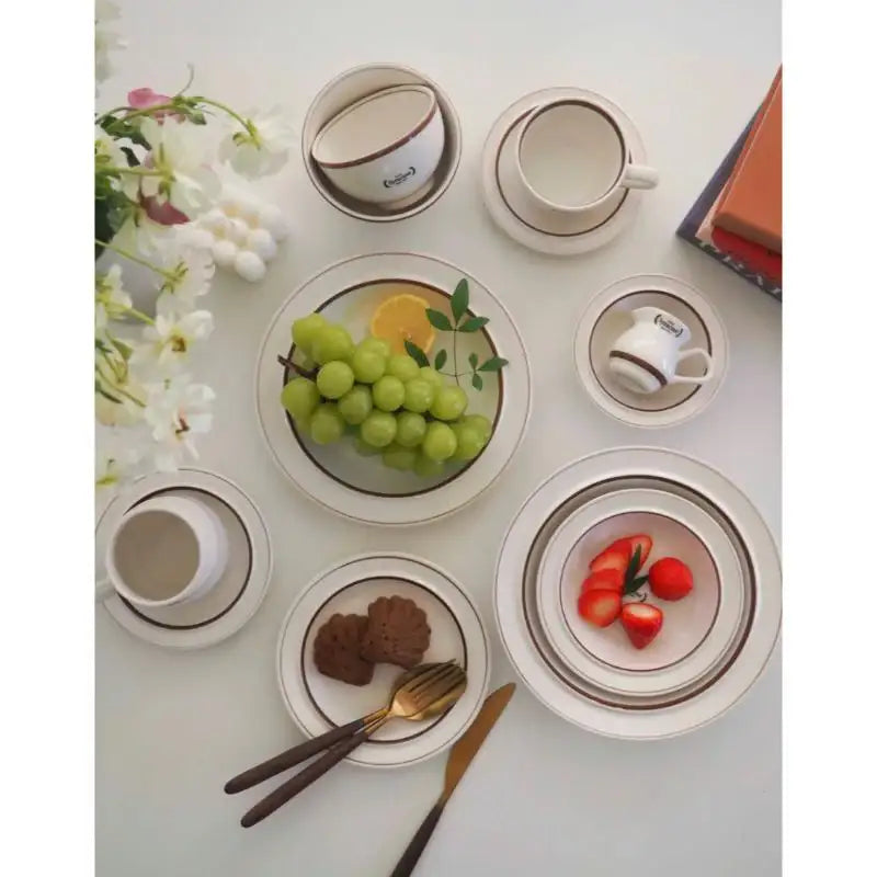 Syracuse - Maple Brown Line Kitchenware Series - Syracuse - Kitchenware - Harumio
