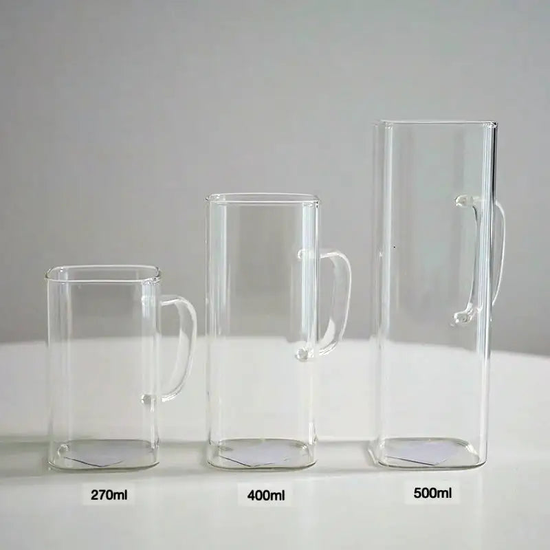 Somkist - Square Heat Resistant Handle Glass - Somkist - Home & Living - Harumio