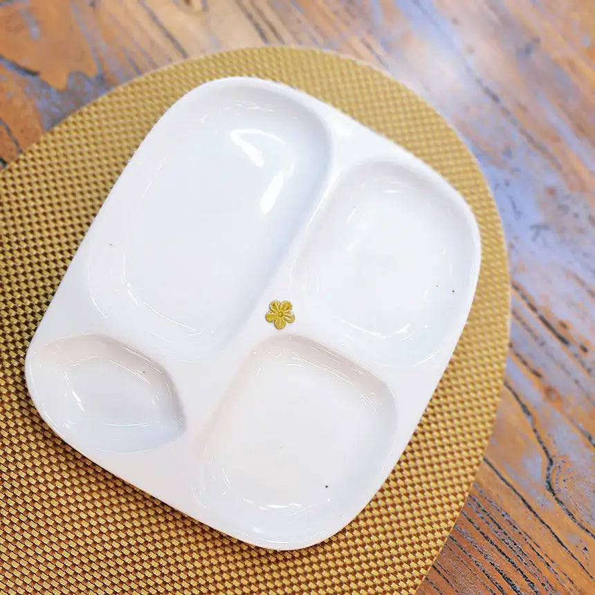 Bosan Pottery - Porcelain Sharing Plate for Kids - Bosan Pottery - Home & Living, Accessories - Harumio