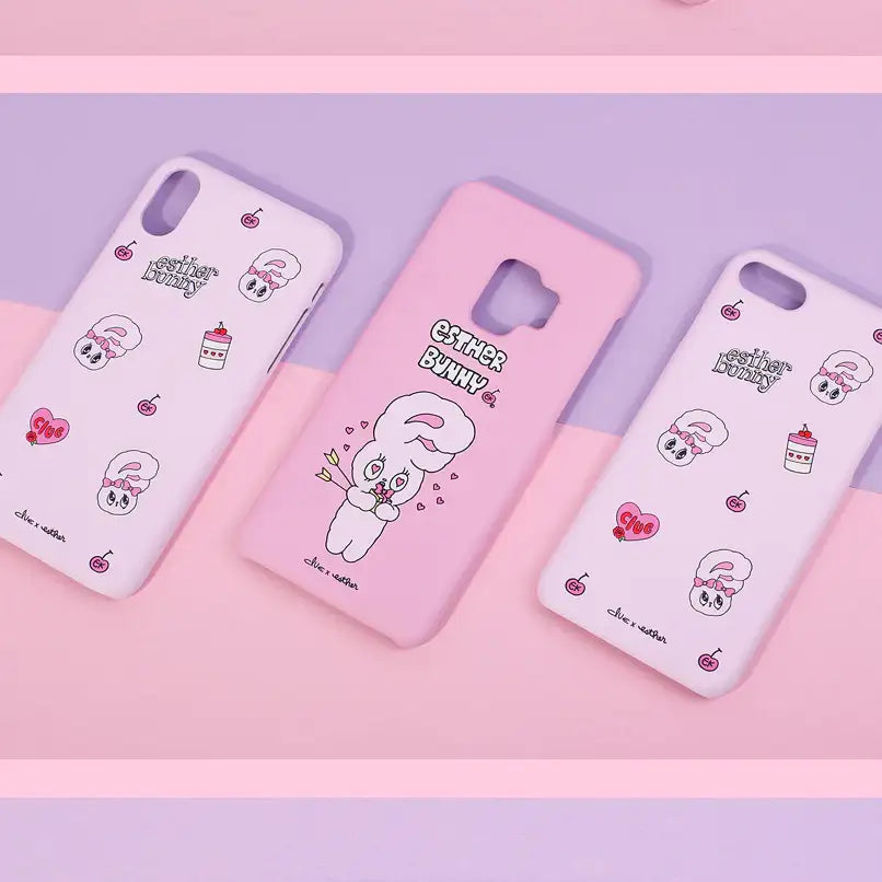 Clue X Esther Bunny - Shy Esther Bunny Hard Phone Cover for Galaxy 8 - CLUE - Accessories - Harumio