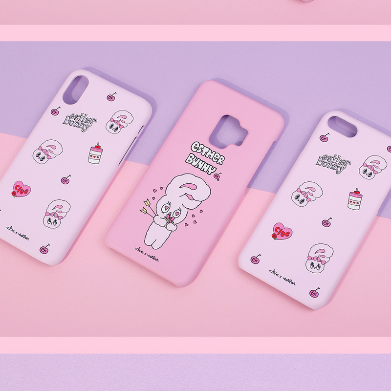 Clue X Esther Bunny - Shy Esther Bunny Hard Phone Cover for Galaxy 8