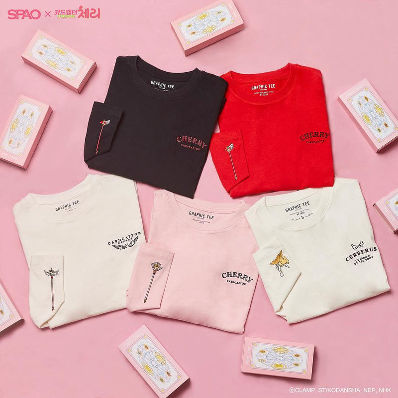 SPAO x Cardcaptor Sakura - Long Sleeve T-Shirt
