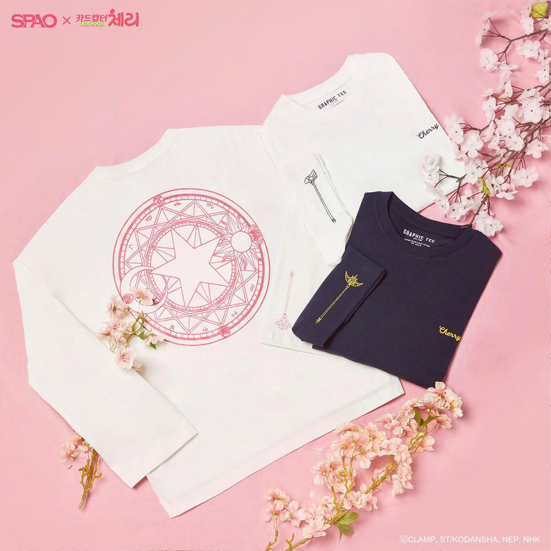 SPAO x Cardcaptor Sakura - Long Sleeve T-Shirt