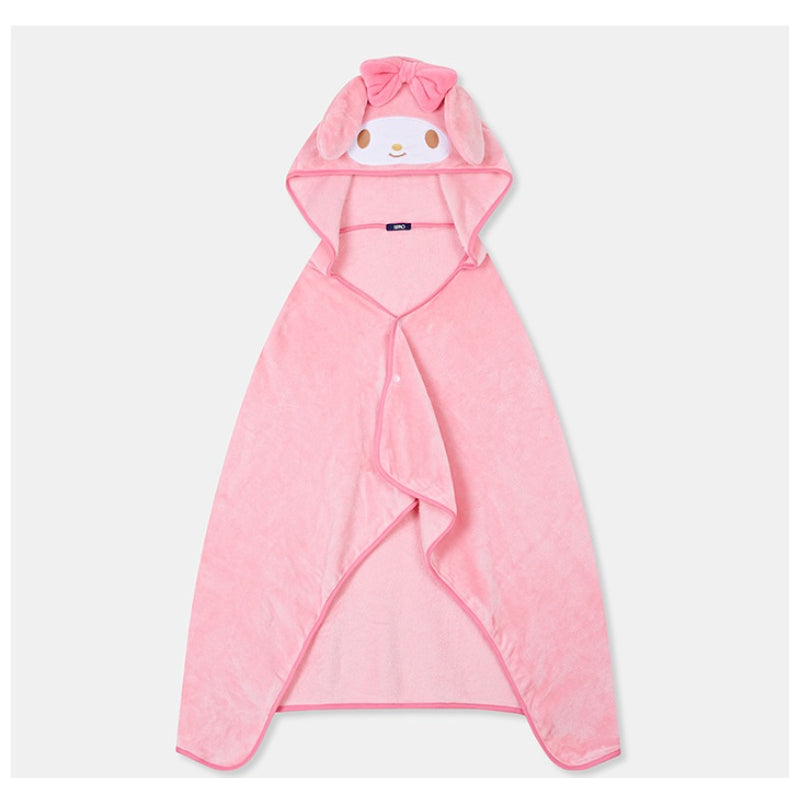 SPAO X Sanrio Fluffy Hooded Blanket Harumio