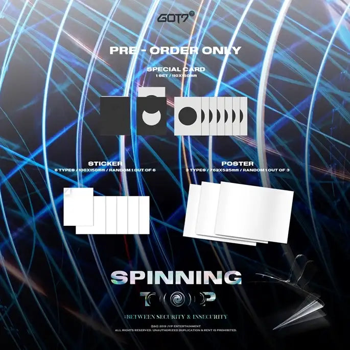 GOT7 - Spinning Top Album - GOT7 - Accessories - Harumio
