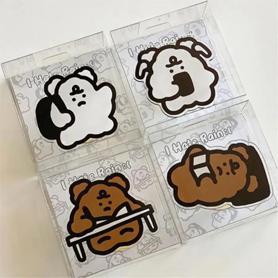 Stay With Us - I Hate The Rainy Season Acrylic Phone Grip Talk - Stay With Us - Griptok - Harumio