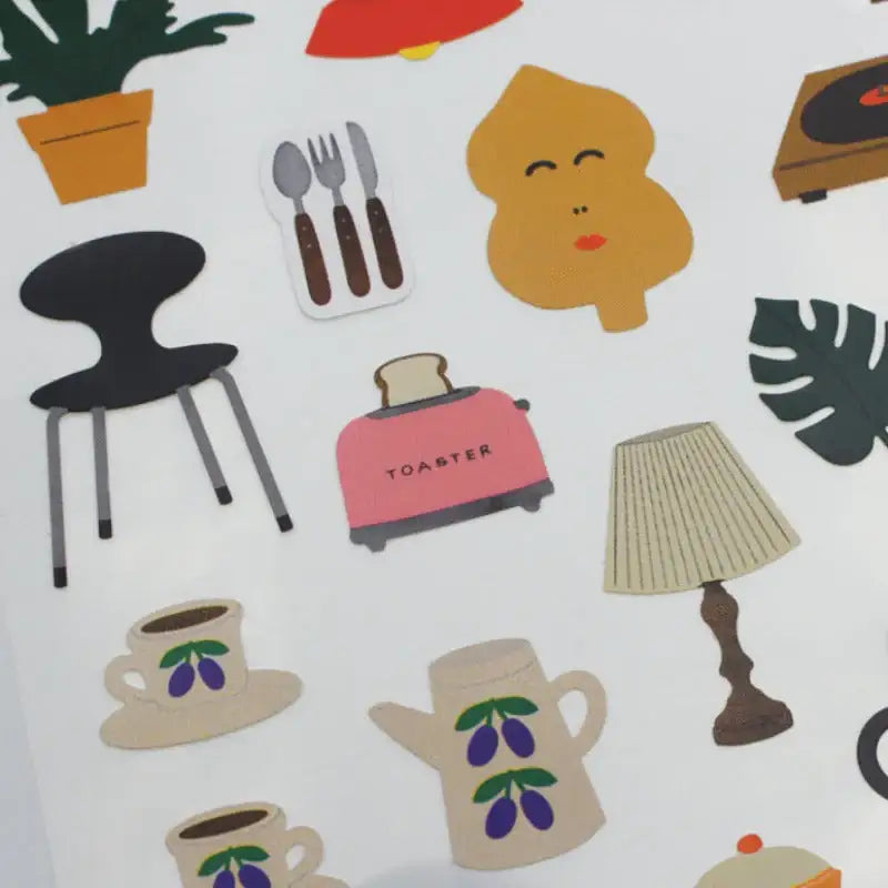 1537 - Removable Stickers - 1537 - Decorative Stickers - Harumio