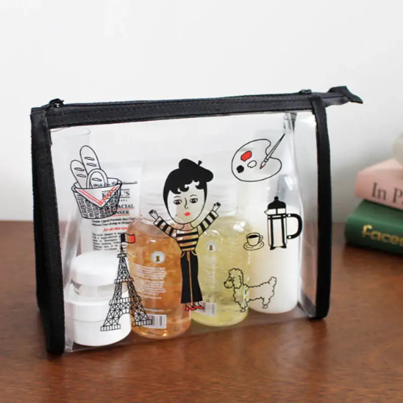 1537 - Clear Jelly Pouch - 1537 - Travel Pouches - Harumio