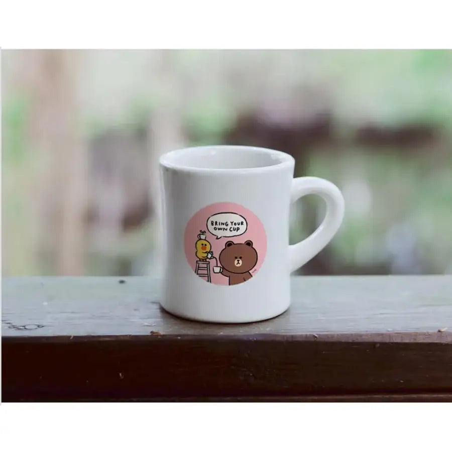 Monopoly x LINE - Brown and Friends - Removable Sticker Love Earth - Monopoly - Accesories - Harumio
