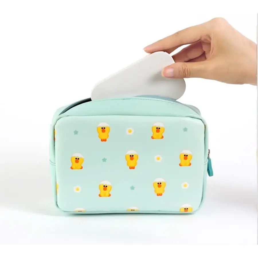 Monopoly x LINE - Brown and Friends - Mini Cable Pouch - Monopoly - Accesories - Harumio