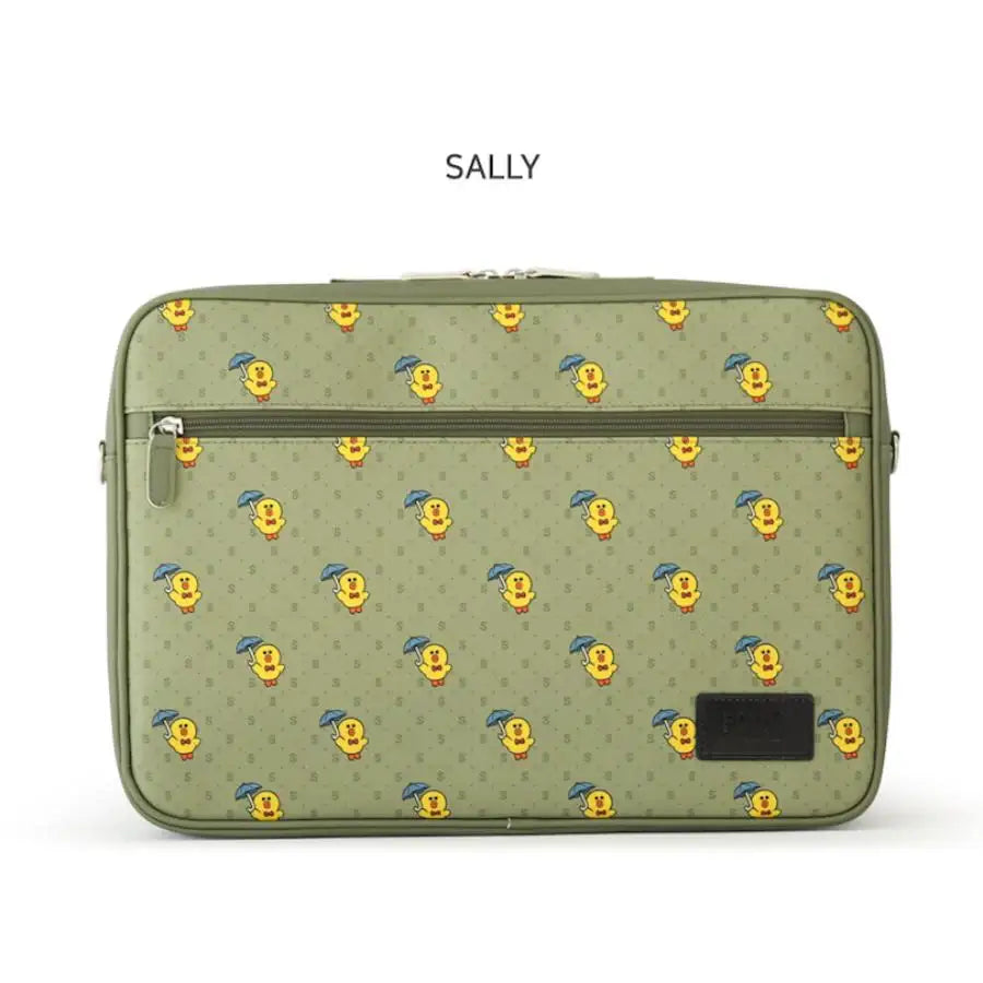 Monopoly x LINE - Brown and Friends - Easy Carry Laptop Pouch Vintage - Monopoly - Accesories - Harumio