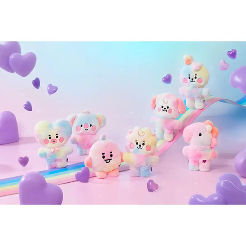 BT21 - Baby Rainbow Flatfur Standing Doll - Line Friends - Doll - Harumio