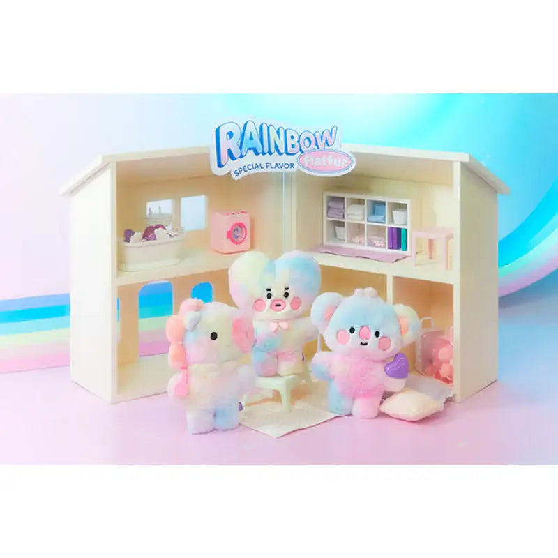 BT21 - Baby Rainbow Flatfur Standing Doll - Line Friends - Doll - Harumio