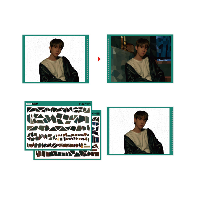 Baek Hyun - Bambi Sticker Coloring Book