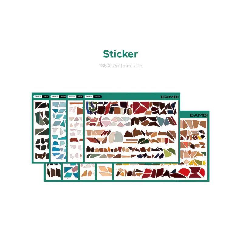 Baek Hyun - Bambi Sticker Coloring Book - Baek Hyun - Coloring Book - Harumio