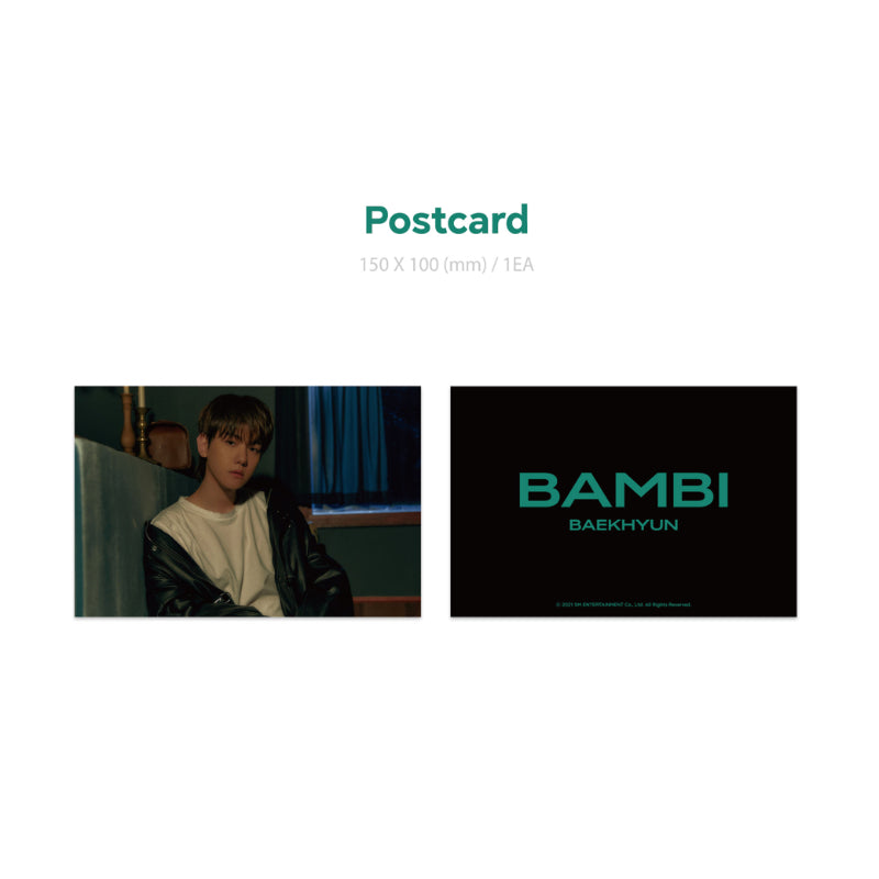 Baek Hyun - Bambi Sticker Coloring Book