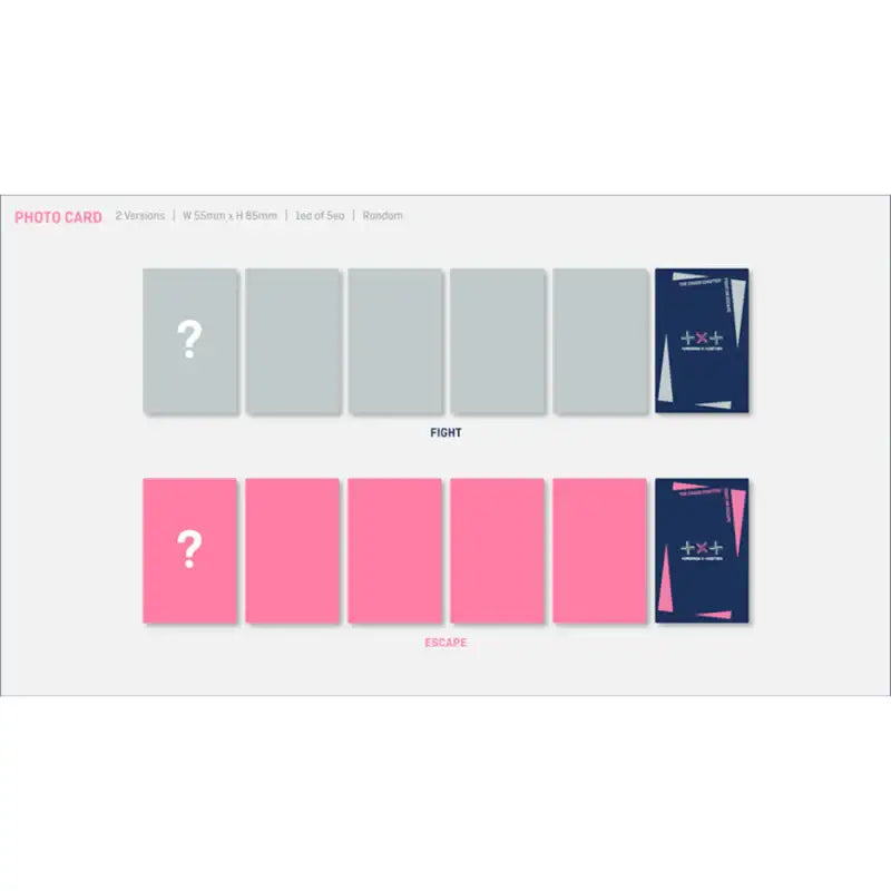 TXT - The Chaos Chapter: FIGHT OR ESCAPE - TXT - Albums - Harumio