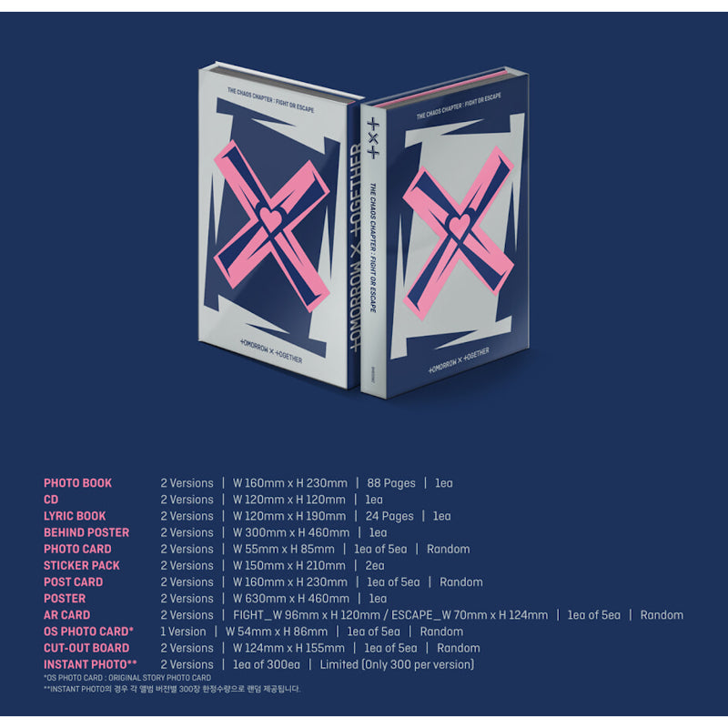TXT - The Chaos Chapter: FIGHT OR ESCAPE - TXT - Albums - Harumio
