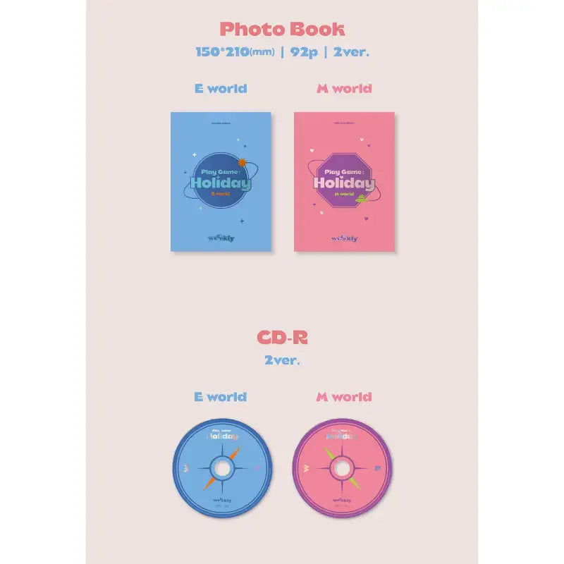 Weeekly - 4th Mini Album Play Game:Holiday - Weeekly - Albums - Harumio
