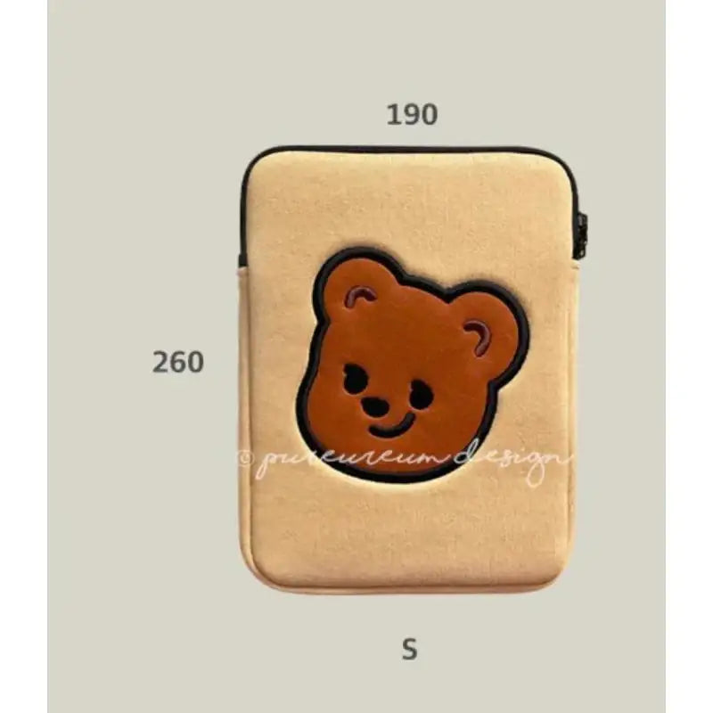 Pureureumdesign x 10x10 - Cupid Bear Double-sided Pouch - Pureureumdesign - Accesories - Harumio
